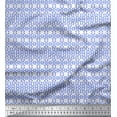 thumbnail image 1 of Soimoi Polyester Crepe Fabric Traditional Kilim Fabric Prints by Yard 42 Inch Wide, 1 of 3
