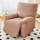 thumbnail image 1 of Nvzi Funda de sofá Fundas de sofá 1 plaza Funda de sillón reclinable beige oscuro para sofá de sala de estar Fácil ajuste Lavable Muebles Protector de sofá, 1 of 4
