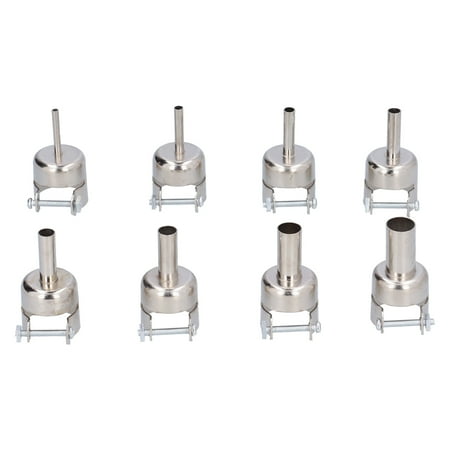 

8Pcs Hot Air Gun Nozzle Kit 850 Soldering Desoldering Station 3mm/4mm/5mm/6mm/7mm/8mm/10mm/12mm