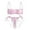 Pink, variant on VerPetridure Womens Bikini Set Women Leopard Print High Waist Two Pieces Bikini Swimwear Swimsuit Beachwear