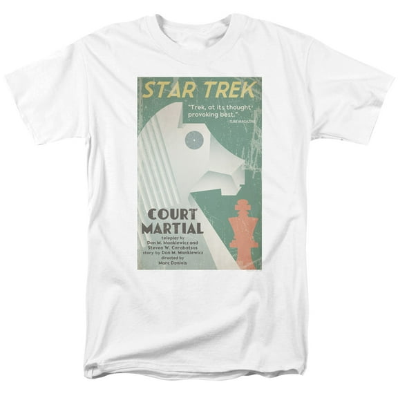 Star Trek Tos Episode 20 Adult 18/1 T-Shirt White