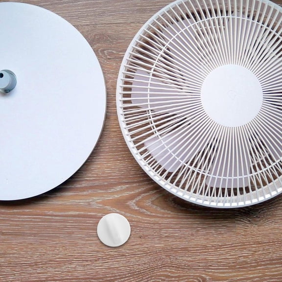 LABSERRON 10Pcs Replacement Fan Rotary Control Knobs White Plastic Quiet Operation
