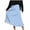 Sky Blue, variant on Hurxie Women's Polka Dots Midi Skirt Low Waist Flowy Skirts Sky Blue,S