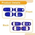 thumbnail image 4 of Cubierta de Tazón de Mango de Puerta Interior para Jeep Wrangler Gladiator JT 4DR 2018-2024 Marco de Decoración de Mango de Puerta Interior Azul ABS 4 Pcs, 4 of 6