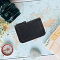 thumbnail image 5 of Slccxzc Leather Coin Holder For Men Women Change Purse Zipper Small Wallet Lightweight Mini Coin Purse With Front Card Slot, 5 of 7