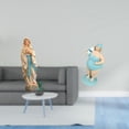 thumbnail image 2 of Figura de mujer en traje de baño, escultura de resina, estatua de playa, decoración de mesa, estatua de María, adecuada para sala de estar,, 2 of 8