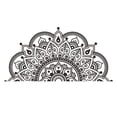 thumbnail image 4 of Removable Mandala Art Vinyl Wall Stickers Home Room Decal Headboard Decoration, 4 of 8
