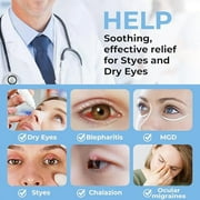 Aroma Season Heated Eye Mask for Dry Eyes, Warm Compress for Blepharitis, Stye, MGD