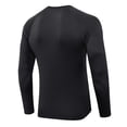 thumbnail image 2 of Quick-drying Fitness Long Sleeve Men's Tshirt Stretch Tight Sports Running Training Suit Breathable Sweat-wicking T-shirt Top, 2 of 9