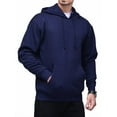 thumbnail image 2 of Cottmark Men’s Pullover Hoodie, Soft Fleece Comfort, Navy, Size S, 2 of 6