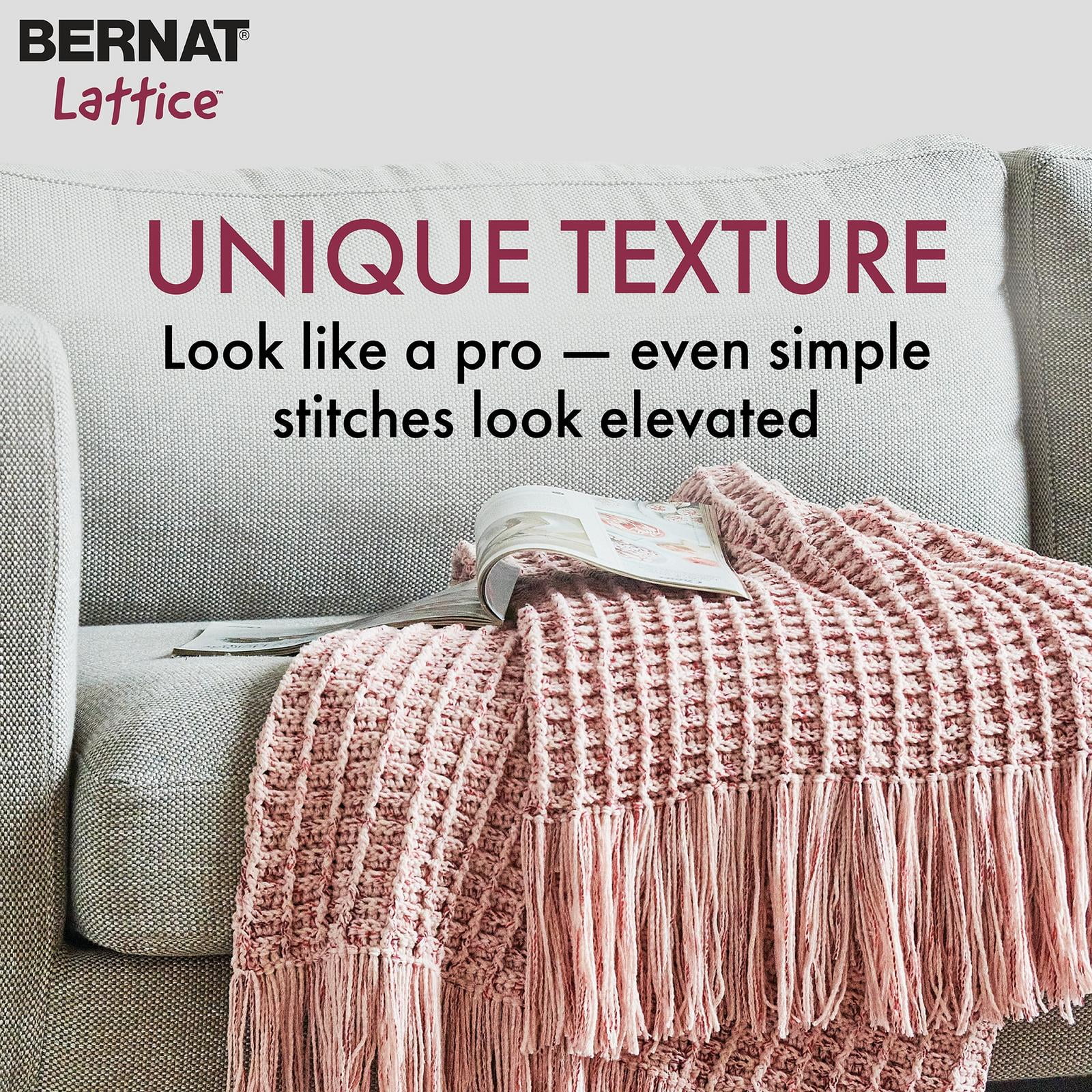 Bernat® Lattice™ #4 Worsted (Medium) Blend Yarn, 7.8oz/220g 389 Yards