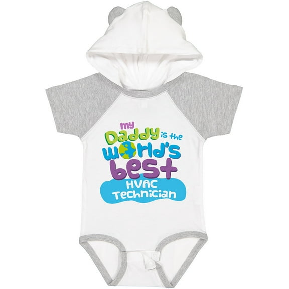 Inktastic Hvac Technician Daddy Boys or Girls Baby Bodysuit