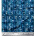 thumbnail image 1 of Soimoi Crepe Silk Fabric Texture & Sword Weapon Printed Craft Fabric by The Yard 42 Inch Wide, 1 of 1