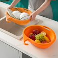 thumbnail image 4 of ¡Ofertas para Ahorrar!, Lavabo de drenaje Bandeja de frutas de cocina Gancho para fregadero de sala de estar Cesta de almacenamiento de verduras Akmoler, 4 of 8