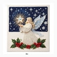 thumbnail image 4 of Qocolcyl Christmas Pearl Bead Art DIY Set for Beginners,Holiday Craft Kit with Printed Canvas, Plastic Beads & Complete Tools, Festive Angel Santa Tree House Designs, Family DIY Wall Art Holiday Gift, 4 of 8