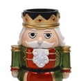 thumbnail image 5 of jifeng Nutcracker Figures Candlestick Holder Nutcracker Ornament for Shelf Office Decor Green, 5 of 5