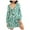 Green - green, variant on Free People Womens Floral Mini Ruffled Dress, Blue, Large