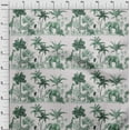 thumbnail image 4 of oneOone Polyester Spandex Green Fabric Tropical Sewing Craft Projects Fabric Prints By Yard 56 Inch Wide, 4 of 4