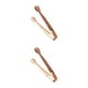 thumbnail image 2 of Toystoory Pinzas de azúcar de acero inoxidable, recogedor de cubitos de hielo lavable de mano portátil, cocina interior, café, herramienta para servir Oro rosa 2piezas Toystoory CBP031727, 2 of 6
