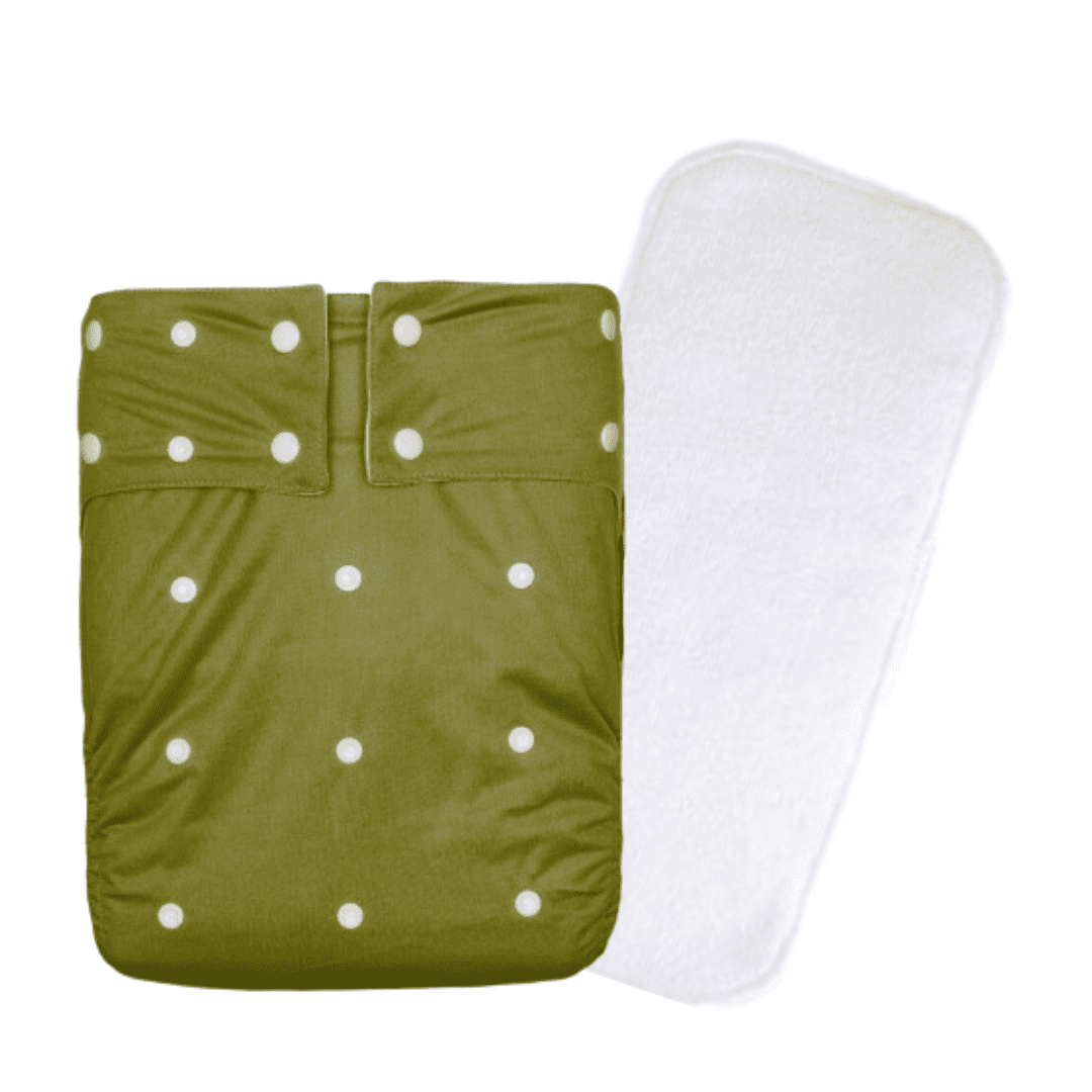 2-Pack KaWaii Teen/Adult Cloth Diapers with 2 Large Absorbent Inserts Unisex Waterproof  Incontinence Underwear #BG