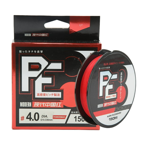 PE Fly Fishing Line, Smoother Casting 150m Low Ductility Abrasion Resistant  8 Strands Fishing Braid Line For Saltwater 2.0#,4.0#,6.0#