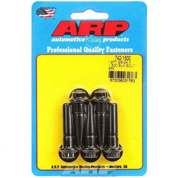 Arp Bolt Kit - 12pt. (5) 3/8-24 x 1.500