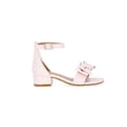 thumbnail image 2 of Wonder Nation Toddler, Little, and Big Girls Bow Heeled Sandals, 2 of 5