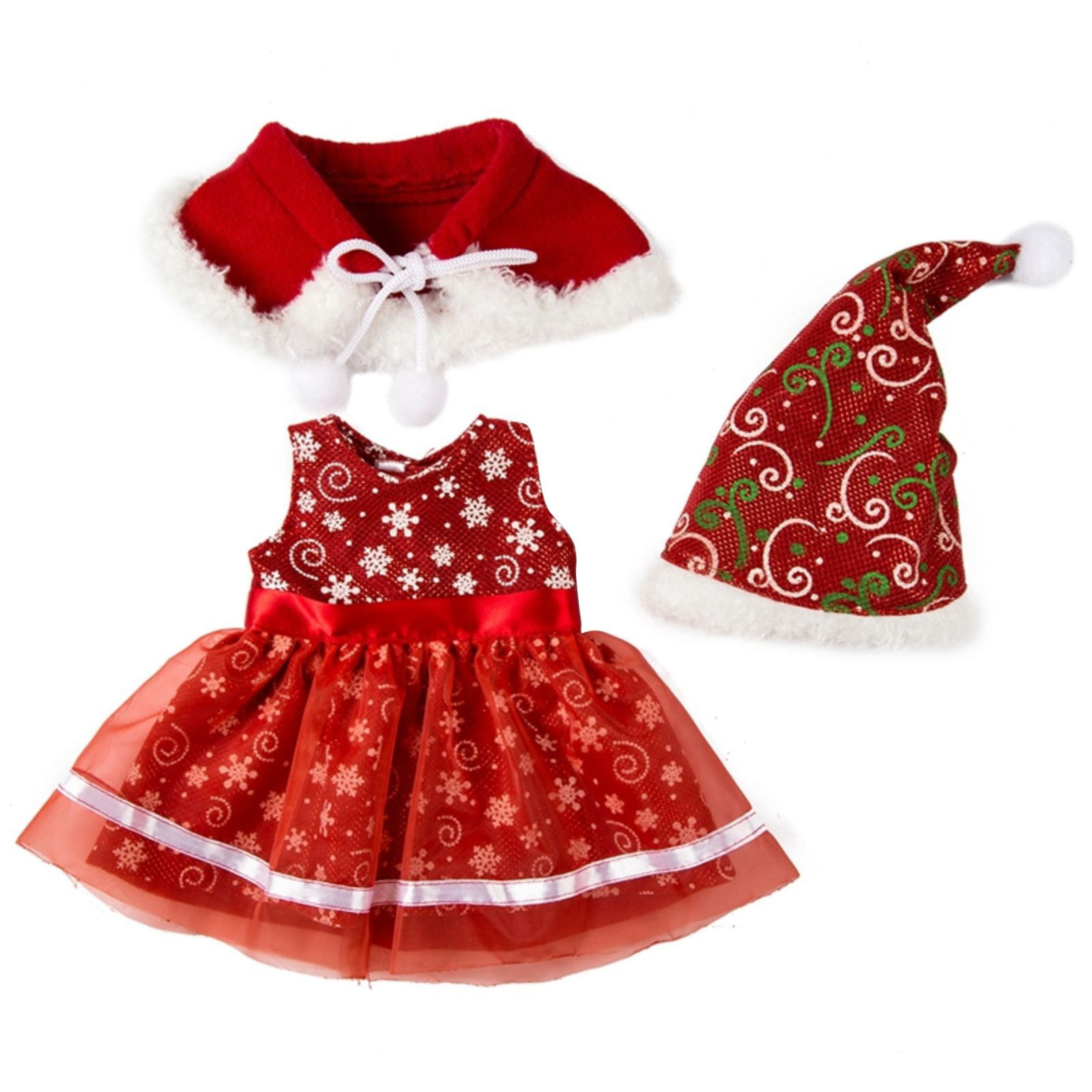 FastXmas Reborn Baby Doll Clothes Accessories Set for 17-22 Inch Dolls, Baby Doll Clothes and Accessories Reborn Doll Dress for Realistic Baby Dolls Girls Gifts for Christmas Birthday
