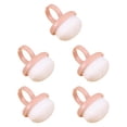 thumbnail image 3 of 5 piezas de pinceles para polvo de uñas, pinceles de maquillaje, cepillo de limpieza de polvo suave para uñas artísticas Rosa, 3 of 9