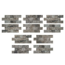Aspect Collage 14in x 6in Peel and Stick Backsplash in Ancient Cork (2pc per pack/5-Pack)