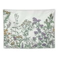 thumbnail image 5 of BCIIG Floral Plants Tapestry,Vintage Herbs Plant Nature Wild Flowers Tapestry Wall Hanging for Dorm Living Room Bedroom Decor, 5 of 6
