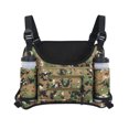 thumbnail image 2 of Sportteer Outdoor Chest Bag Sports Chest Bag Waterproof Chest Bag Zipper Pocket Outdoor Chest Bag Adjustable Straps Large Capacity for Men Women Sports Hiking Pouch, 2 of 7