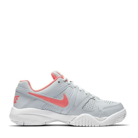 NIKE City Court 7 GS Women/Adult shoe size Women 4 Athletics 488327-002 Pure Platinum Hot Punch White