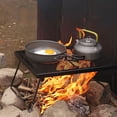 thumbnail image 4 of Mesa plegable para acampar Escritorio de hierro portátil Mesa de cocina de metal plegable Labymos Mesa plegable, 4 of 7