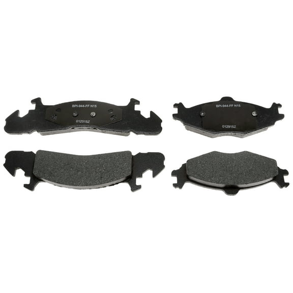 Raybestos R-Line Semi-Metallic Brake Pads Fits select: 1984-1990 DODGE CARAVAN, 1988-1990 DODGE GRAND CARAVAN