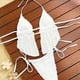 thumbnail image 4 of Tankini para mujer, traje de baño de dos piezas con tirantes de color liso, informal, de playa, a la moda, para mujer, tankini, de dos piezas, para mujer, trajes de baño para mujer, tankini para mujer, 4 of 7