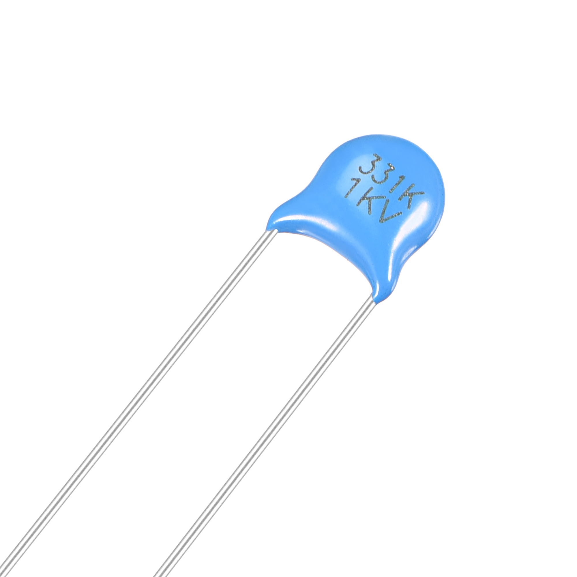 Ceramic Capacitor Kit 1KV 330PF for DIY Electronic Circuit 80pcs Blue