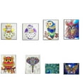 thumbnail image 2 of 5D diamantes de imitación Diy gato mariposa diamante pintura punto de cruz elefante búho Animal bordado costura regalo decoración de oficina tholdsy JJ16155-01, 2 of 6