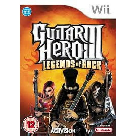 Guitar Hero III Legends of Rock- Nintendo Wii (Used)