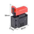 thumbnail image 2 of Interruptor de Gatillo 13RE Taladro de Percusión Eléctrico 250V-4A Control de Velocidad de Herramienta Interruptores de Botón, 2 of 4