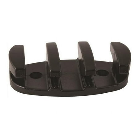 UPC: 0022697119261 | Attwood 11926-7 Zip Zag Rope Cleat 3-1/2 Black Nylon-Pr