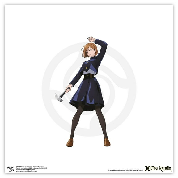 Gallery Pops Jujutsu Kaisen - Nobara Kugisaki Wall Art, Unframed Version, 12" x 12"