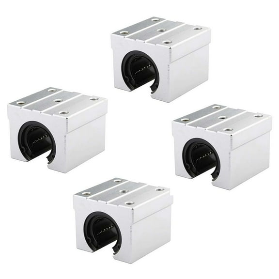 4Pcs SBR20UU Linear Bearing Motion Pillow Slide Block for 20mm Linear Guide Rail