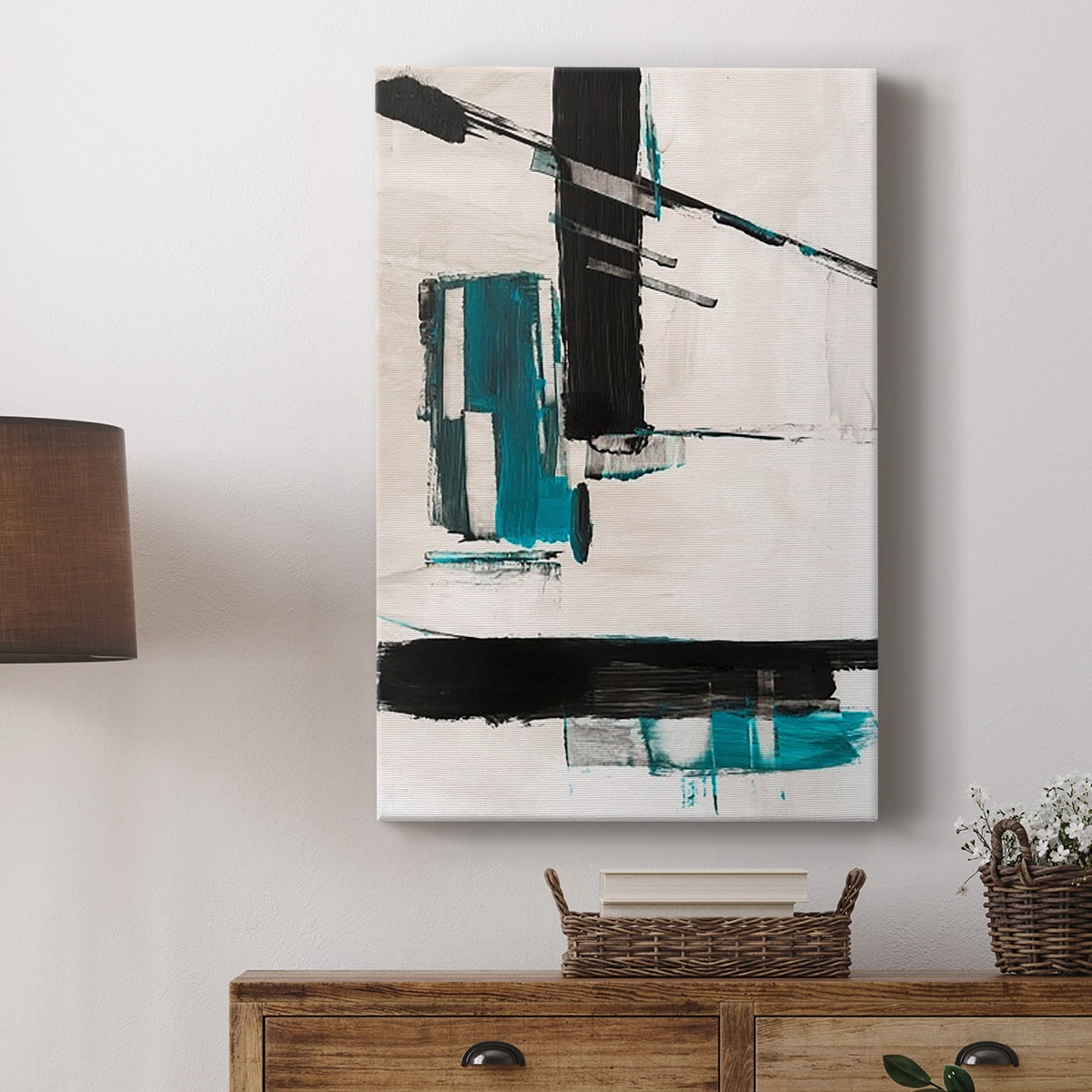 Geometry Notes II Premium Gallery Wrapped Canvas - Ready to Hang