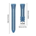 thumbnail image 5 of Necvior Silicone Bracelet Replacement Strap Flexible Wristband for WATCH GT5 41mm, 5 of 18