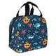thumbnail image 2 of Disketp Ocean Floor Animals for Insulated Lunch Bag for Women and Men, Perfect for Work, Hiking, Picnic, 2 of 8