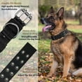 thumbnail image 3 of Tactical Dog Collar Military Dog Collar, Adjustable Nylon Wide Training Collar and Durable Metal Buckle Collar for Medium Large Dogs (XL, Black), 3 of 8