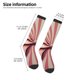 thumbnail image 2 of Balery Retro Bow Calcetines novedosos Calcetines deportivos Calcetines hasta la rodilla Calcetines de algodón Calcetines originales y geniales, 2 of 6