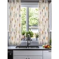 thumbnail image 2 of Spring Flowers Sheer Curtains 54 Inch Length 2 Panels Set for Living Room/Bedroom, Vintage Wildflowers Country Pastoral Plants Kitchen Curtains Grommet Semi-Sheer Curtains Window Treatments 42"x54"x2, 2 of 7