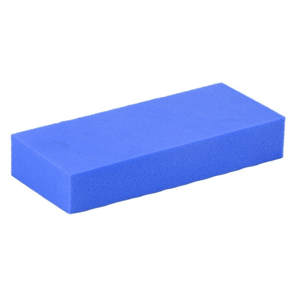 Unique Bargains Glass Cleaner Water Absorbing Cleaning Sponge Pad Block Blue
